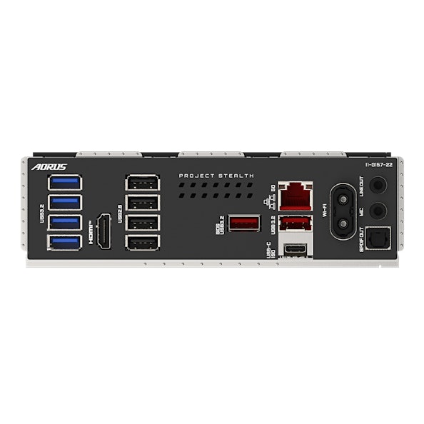 GIGABYTE B850 AORUS STEALTH AMD AM5 ATX Motherboard, 4x DDR5, 4x M.2, PCIe 5.0, Wi-Fi 7, 5GbE LAN