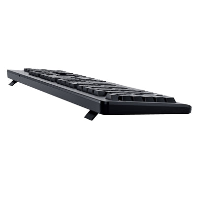 Genius KM-160 Wired Keyboard and Mouse Combo Set, USB Plug and Play, Spill resistant, Full Size UK Layout with Low Profile Keys and Optical Sensor Mouse, 1000dpi, Ergonomic design for Home or Office
