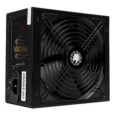 GAMEMAX RPG Rampage 600W PSU, 140mm Ultra Silent Fan, 80 PLUS Bronze, Non Modular, Flat Black Cables, Japanese TK Main Capacitor Fitted