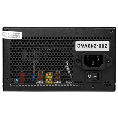 GAMEMAX RPG Rampage 600W PSU, 140mm Ultra Silent Fan, 80 PLUS Bronze, Non Modular, Flat Black Cables, Japanese TK Main Capacitor Fitted