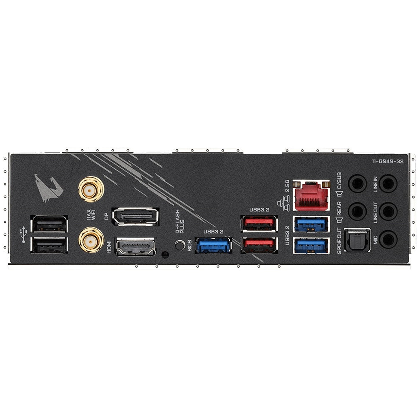 Gigabyte B550 AORUS ELITE AX V2 AMD AM4 Socket Motherboard, ATX, 4x DDR4 Slots, 2x M.2 Sockets, 1x USB-C Port, Fitted I/O Shield, 2.5GbE LAN, Wi-Fi 6E, 1x DisplayPort / 1x HDMI Port - PC Gear UK