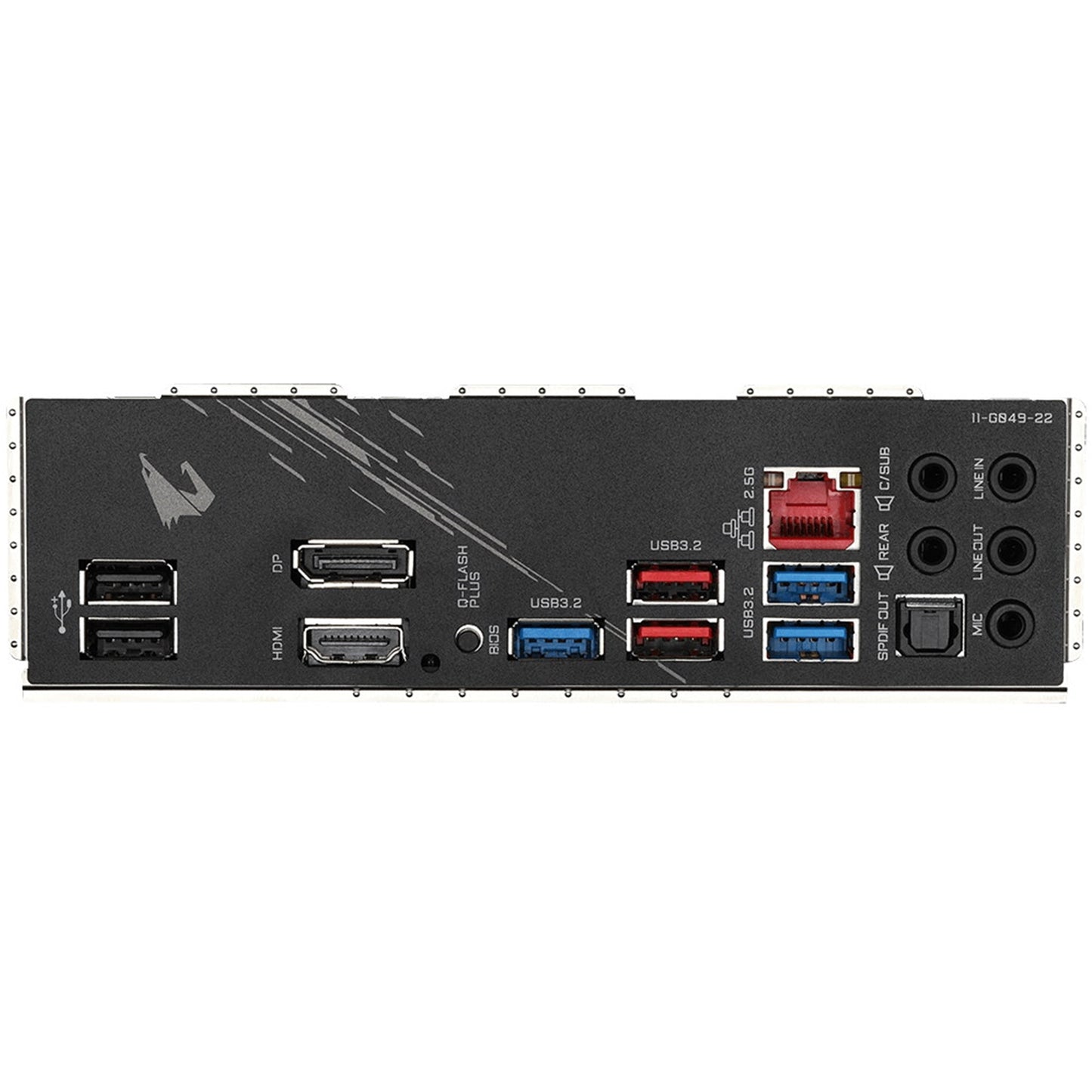 Gigabyte B550 AORUS ELITE V2 AMD AM4 Socket Motherboard, ATX, 4x DDR4 Slots, 2x M.2 Sockets, 1x USB-C Port, Fitted I/O Shield, 2.5GbE LAN, 1x DisplayPort / 1x HDMI Port - PC Gear UK