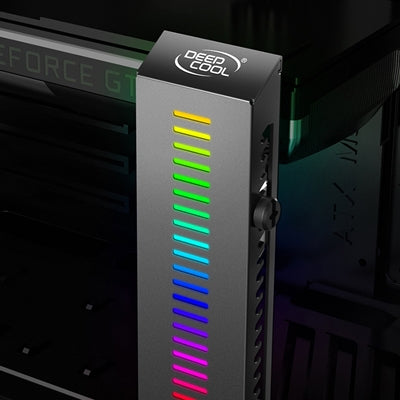 DeepCool GH-01 A-RGB Addressable RGB GPU Stand Bracket - PC Gear UK