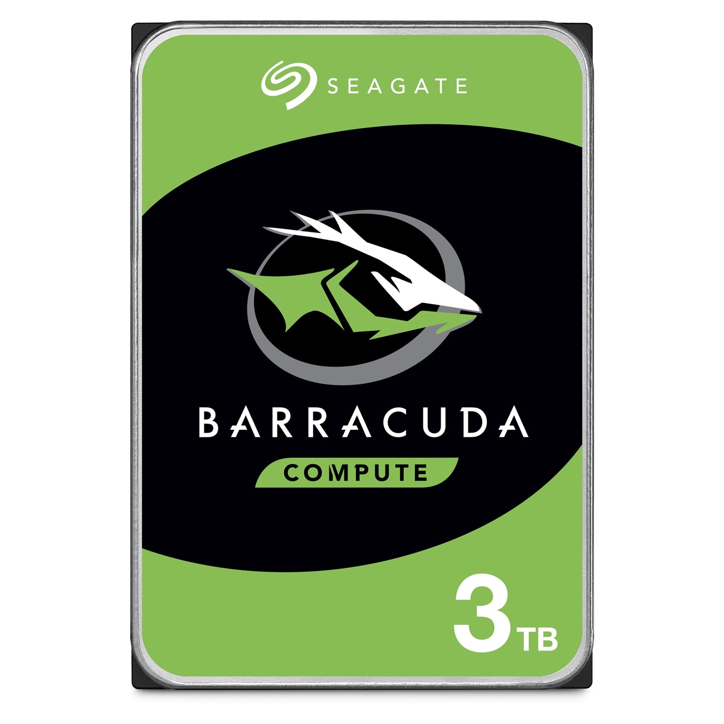 Seagate BarraCuda ST3000DM007 3TB 3.5" 5400RPM 256MB Cache SATA III Internal Hard Drive - PC Gear UK