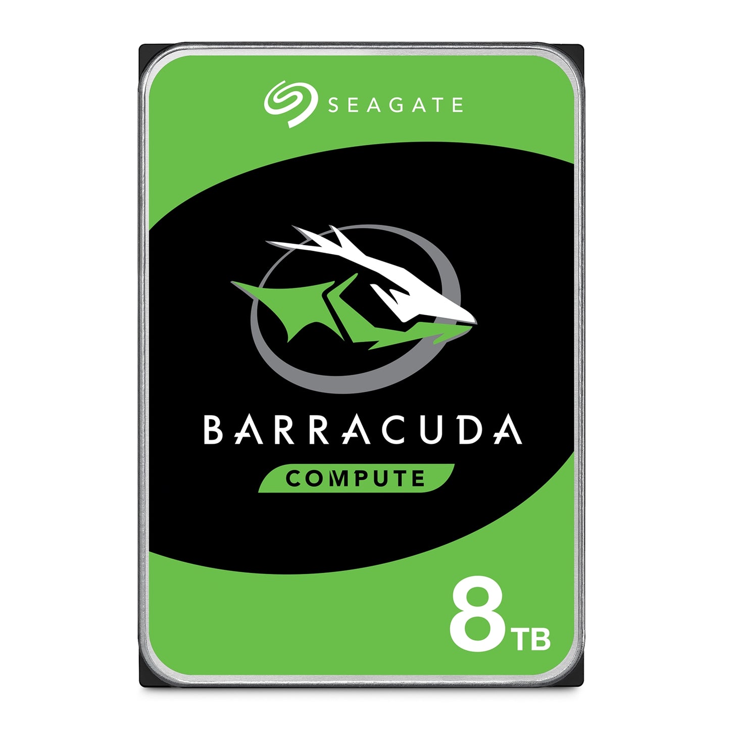 Seagate BarraCuda ST8000DM004 8TB Desktop Hard Drive 3.5" SATA III 5400RPM 256MB Cache Internal Hard Drive - PC Gear UK