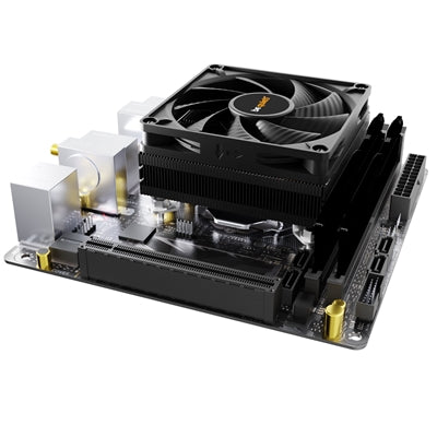 be quiet! Pure Rock LP Low-Profile Fan CPU Cooler, Universal Socket, High Quality 92mm PWM Black Cooling Fan, 2500RPM, 3 Heat Pipes, 100W TDP, Intel LGA 1700 & AMD AM5 Compatible