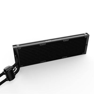 Be Quiet! Pure Loop 2 FX RGB 360mm Liquid CPU Cooler, 3 x 12cm Light Wings ARGB Fans, ARGB PWM Hub - PC Gear UK