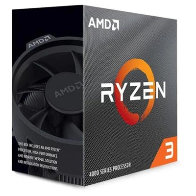 AMD Ryzen 3 4300G 4 Core AM4 Processor, 8 Threads, 3.8GHz up to 4.0GHz Boost, 6MB Cache, 65W, with Wraith Stealth Cooler, Radeon Vega 6 Graphics - PC Gear UK
