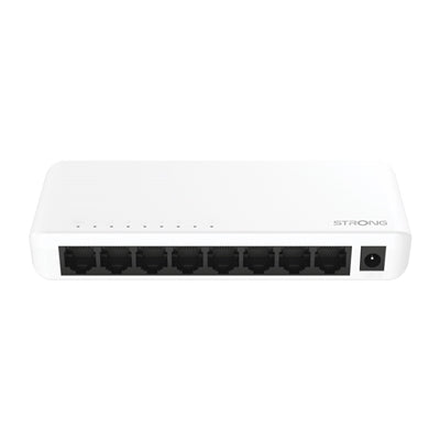 Strong SW8000PUK 8 Port Gigabit Switch (Plastic) - PC Gear UK