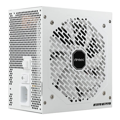 Antec NE1000G M, White, PCIe 5.0 Ready, Fully Modular, 80PLUS Gold, Single Rail, 83A, 120mm FDB Fan, ATX3.0 PSU