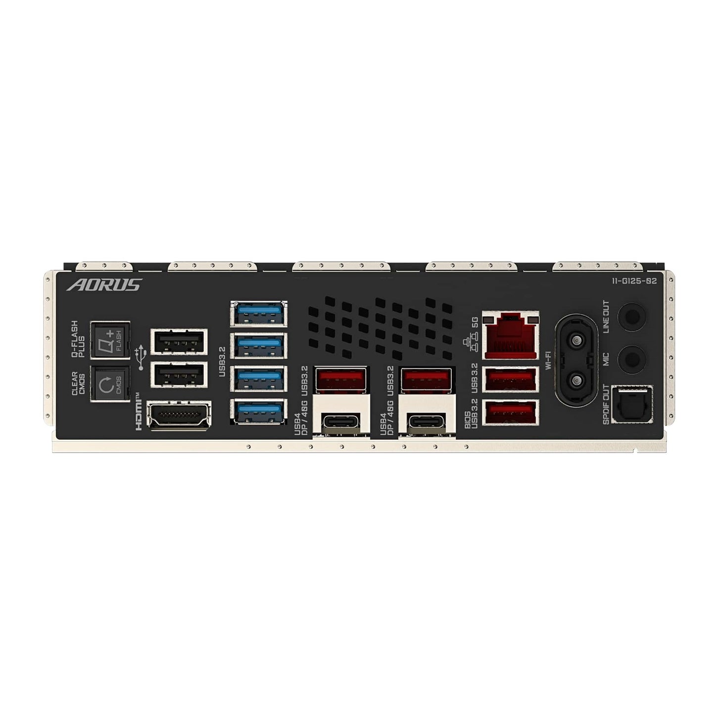 Gigabyte X870E AORUS MASTER AMD AM5 Socket Motherboard, ATX, 4x DDR5 Slots, 4x M.2 Sockets, 3x USB-C Port, Fitted I/O Shield, 5GbE LAN, Wi-Fi 7, 2x HDMI Port / 2x USB-C (USB4) - PC Gear UK
