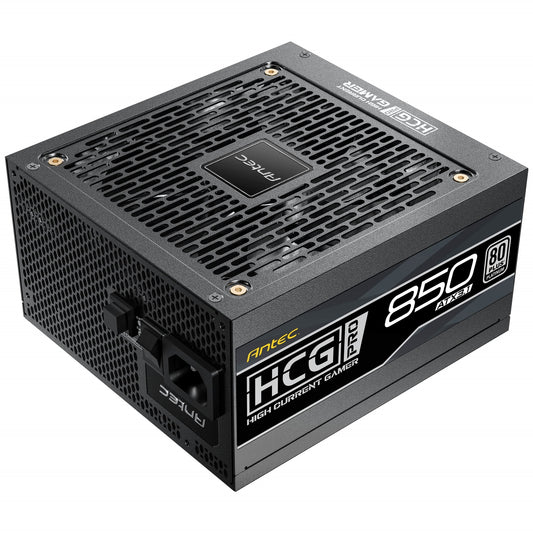 Antec HCG850 PRO Platinum ATX 3.1 Power Supply - 850W, Fully Modular, 80 PLUS Platinum Certified, Silent Fan, High-Performance Gaming PSU - PC Gear UK