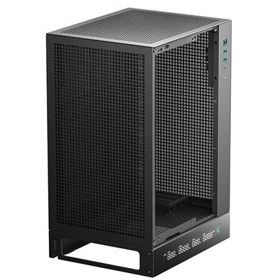 Deepcool CH170 Digital Mini-ITX Case - High Airflow, Supports Water Cooling, Ultra-Quiet Operation, Compact Design for Efficient Space Management