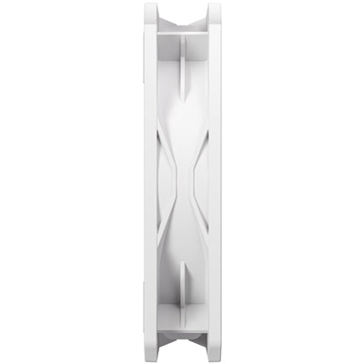 Antec P12R ARGB Reverse PWM 120mm Fan - 4-Pin, White, High-Airflow Cooling, 9-Blade Design with Anti-Vibration Pads - PC Gear UK