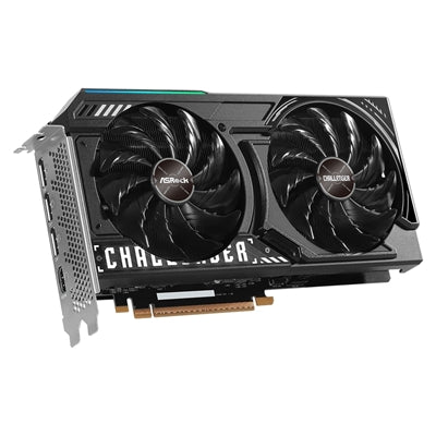 ASRock Intel Arc B580 Challenger OC 12GB GDDR6 Graphics Card, 2740 MHz Base Clock, Dual Fan, 3x DisplayPorts / 1x HDMI Port