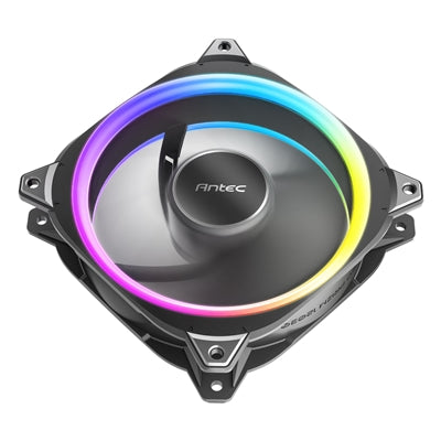 Antec Neo Prizm T3 140 ARGB PWM Case Fan - Hydro Bearing, 600-1500 RPM, Black - PC Gear UK