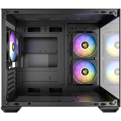 Antec CX600M ARGB Mini-Tower PC Gaming Case, 270 Full-View Tempered Glass, 3x 120mm ARGB LED Fans, USB 3.0, Dust Filters, Tool-Free Installation, Black - PC Gear UK