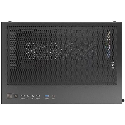 Antec CX600M ARGB Mini-Tower PC Gaming Case, 270 Full-View Tempered Glass, 3x 120mm ARGB LED Fans, USB 3.0, Dust Filters, Tool-Free Installation, Black - PC Gear UK