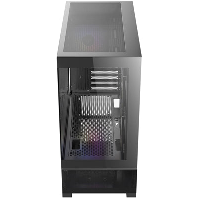 ANTEC CX500M Micro Tower Gaming Case, Black, ARGB, 2 x USB 3.0 / 1 x USB Type-C, Tempered Glass Side Panel, Micro-ATX/ITX