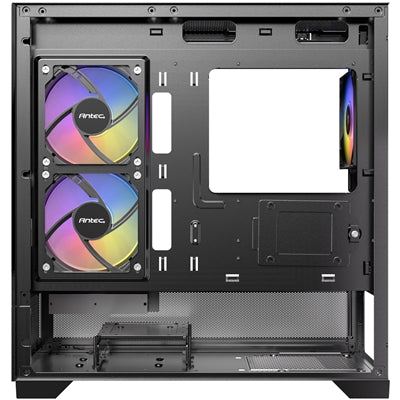 ANTEC CX500M Micro Tower Gaming Case, Black, ARGB, 2 x USB 3.0 / 1 x USB Type-C, Tempered Glass Side Panel, Micro-ATX/ITX