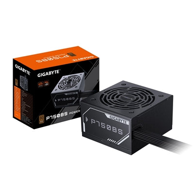 Gigabyte 750W 80+ Bronze Certified Power Supply, Silent 120mm FDB Fan, Soft-Textured Cables, Single +12V Rail, Advanced Protection, 3-Year Warranty