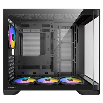 ANTEC Constellation C5 Curve Black ARGB Mid Tower Case, ATX/mATX/ITX, Curved Tempered Glass, Dual Chamber, Back-Connect Motherboard Support, 4x ARGB PWM Fans