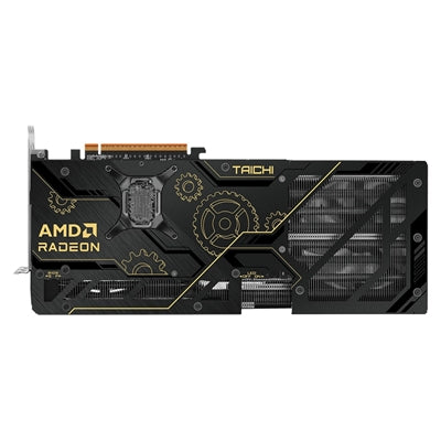 ASRock AMD Radeon RX 9070 XT Taichi OC 16GB GDDR6 Graphics Card | 3100MHz Boost | Triple Fan | Dual BIOS