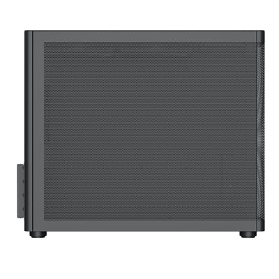 TecWare Fusion 3 Micro-ATX Compact Mesh PC Case - Black