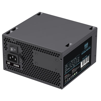 EVO LABS BR500-12BL 500W PSU,120mm Black Silent Fan with Improved Ventilation, Non Modular, High-Efficiency, PFC Certified, CE Compliant, Retail Packaged