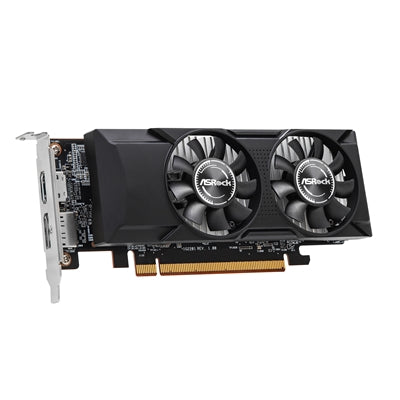 ASRock Intel Arc A310 Low Profile 4GB GDDR6 Graphics Card | 2000MHz | Dual Fan | DP + HDMI