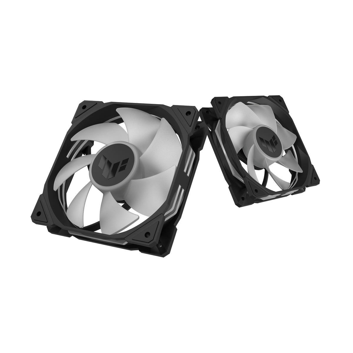 ASUS TUF Gaming TR120 ARGB Reverse Fan - Triple Pack, Fan, 12 cm, Black