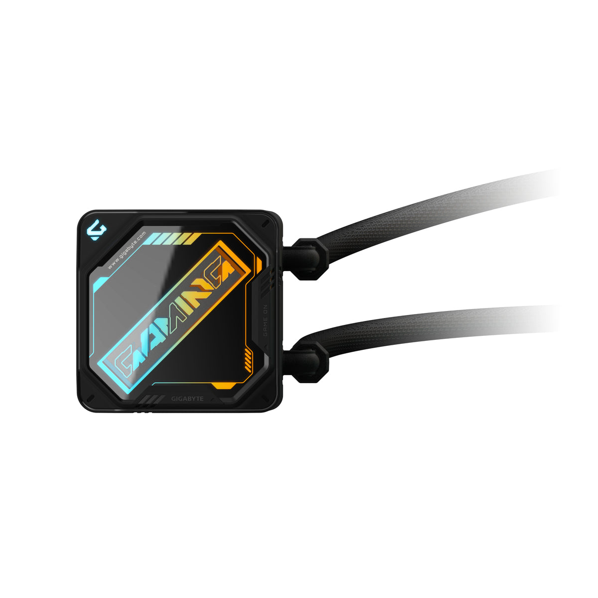 GIGABYTE GAMING 360 Liquid CPU Cooler- 3x120mm ARGB Fans, slide-in interlocking mechanism, DAISY-CHAIN, Intel LGA 1851 and AMD AM5 Compatible, All-in-one liquid cooler, 12 cm, Black