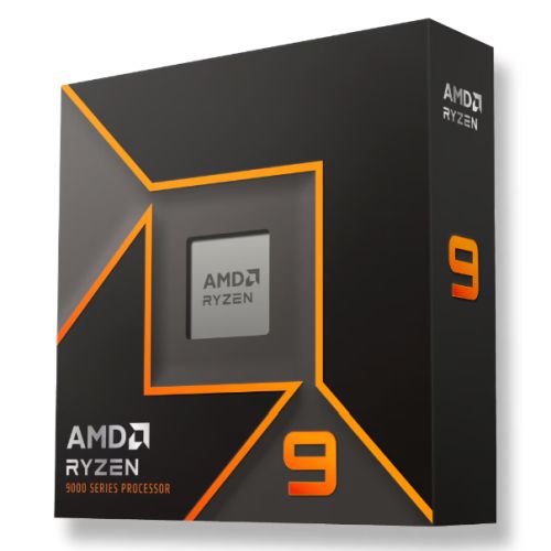 AMD Ryzen 9 9900X CPU, AM5, 4.4GHz (5.6 Turbo), 12-Core, 120W, 76MB Cache, 4nm, 9th Gen, Radeon Graphics, NO HEATSINK/FAN - PC Gear UK