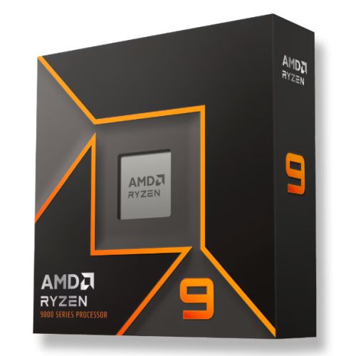 AMD Ryzen 9 9950X CPU, AM5, 4.3GHz (5.7 Turbo), 16-Core, 170W, 80MB Cache, 4nm, 9th Gen, Radeon Graphics, NO HEATSINK/FAN - PC Gear UK