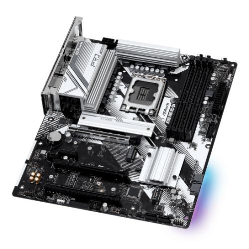 Asrock B760 PRO RS/D4, Intel B760, 1700, ATX, 4 DDR4, HDMI, DP, 2.5G LAN, PCIe4, 3x M.2, RGB