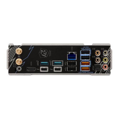 ASRock Z890 LIGHTNING WIFI PHANTOM GAMING Intel 1851 Socket Motherboard, ATX, 4x DDR5 Slots, 3x M.2 Sockets, 3x USB-C Port, Fitted I/O Shield, 2.5GbE LAN, Wi-Fi 7, 1x HDMI Port / 2x USB-C (USB4)