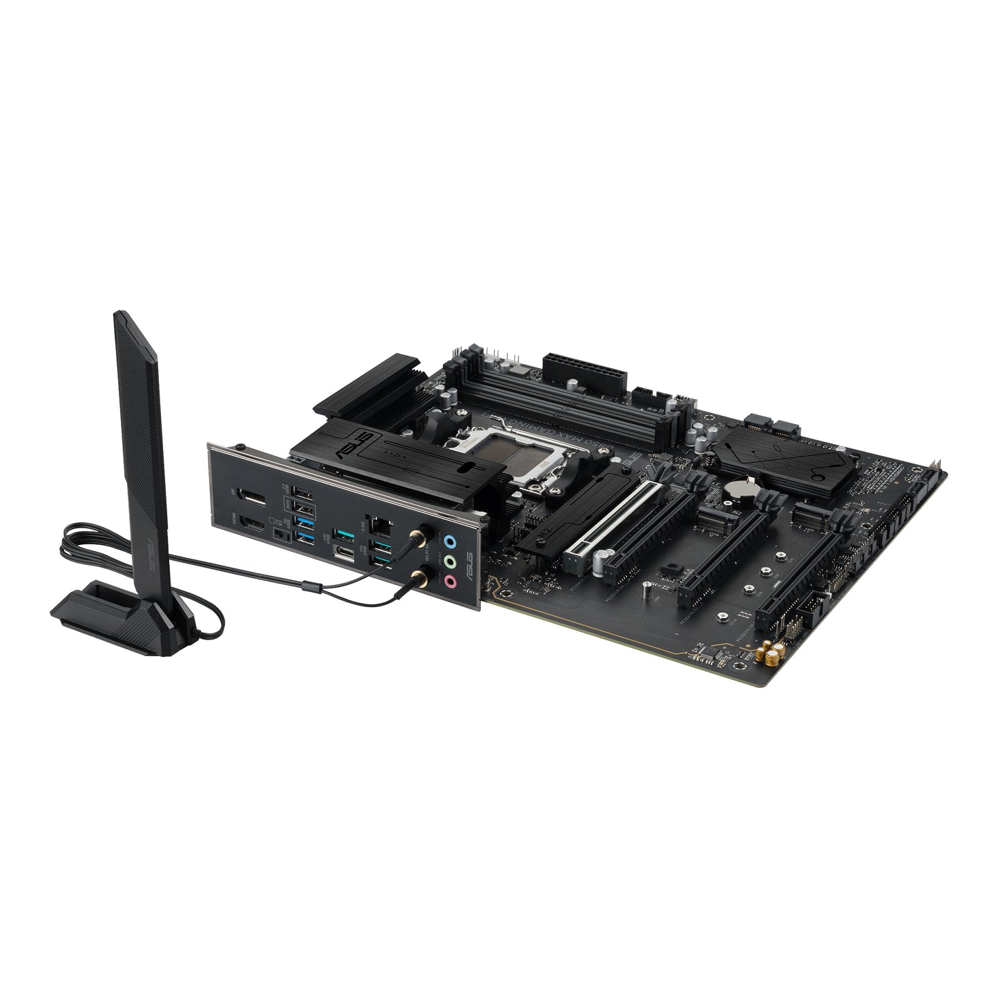ASUS, ASUS B850 MAX GAMING WIFI Motherboard, AMD B850, Socket AM5, ATX, AMD B850, Socket AM5, ATX