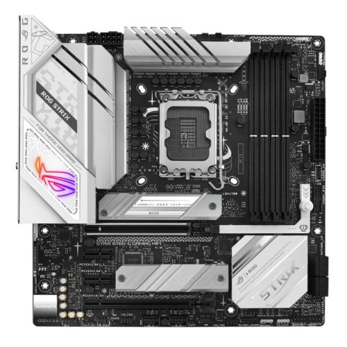 Asus ROG STRIX B760-G GAMING WIFI, Intel B760, 1700, Micro ATX, 4 DDR5, HDMI, DP, Wi-Fi 6E, 2.5G LAN, PCIe5, RGB, 2x M.2 - PC Gear UK