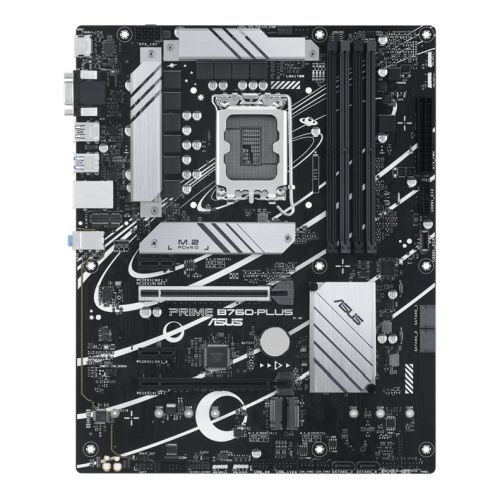 Asus PRIME B760-PLUS, Intel B760, 1700, ATX, 4 DDR5, VGA, HDMI, DP, 2.5G LAN, PCIe5, 3x M.2 - PC Gear UK