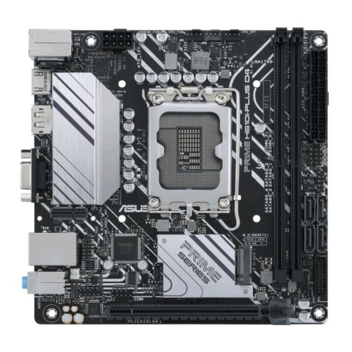 Asus PRIME H610I-PLUS D4-CSM - Corporate Stable Model, Intel H610, 1700, Mini ITX, 2 DDR4, VGA, HDMI, DP, 1x M.2 - PC Gear UK