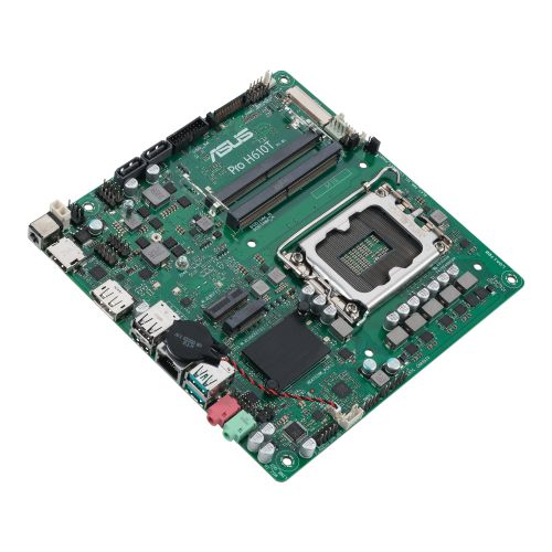 Asus PRO H610T-CSM - Corporate Stable Model, Intel H610, 1700, Thin Mini ITX, 2 DDR5 SO-DIMM, HDMI, DP, LVDS, 19v DC in, 1x M.2