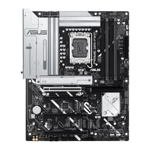 Asus PRIME Z890-P WIFI, Intel Z890, 1851, ATX, 4 DDR5, HDMI, DP, TB4, Wi-Fi 7, 2.5G LAN, 4x M.2 - PC Gear UK