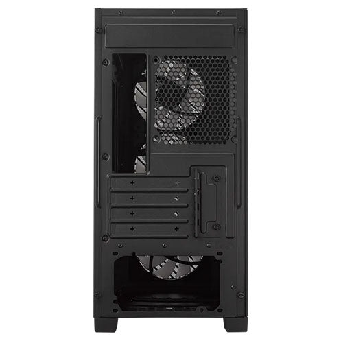 Cooler Master Elite 301 Gaming Case w/ Glass Side, Micro ATX, 3x ARGB Fans, PSU Shroud, Intake Grill, USB-C, Black - PC Gear UK