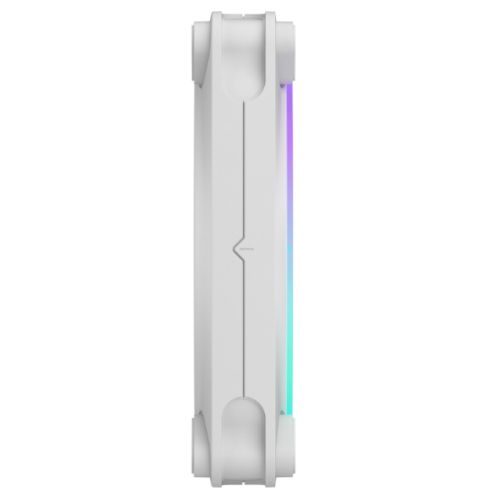 Fractal Design Momentum 12 ARGB 12cm PWM Case Fan, 16 LEDs, FDB Bearing, 350-2200 RPM, 8-pin Connector, White - PC Gear UK