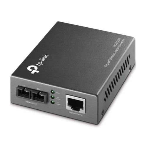 TP-LINK (MC200CM) Gigabit Multi-Mode Media Converter - PC Gear UK