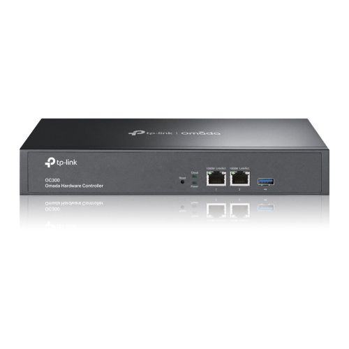 TP-LINK (OC300) Omada Hardware Controller, 2x GB LAN, USB 3.0, up to 500 APs/Switches/SafeStream Routers, Cloud Access, Multi-Site - PC Gear UK