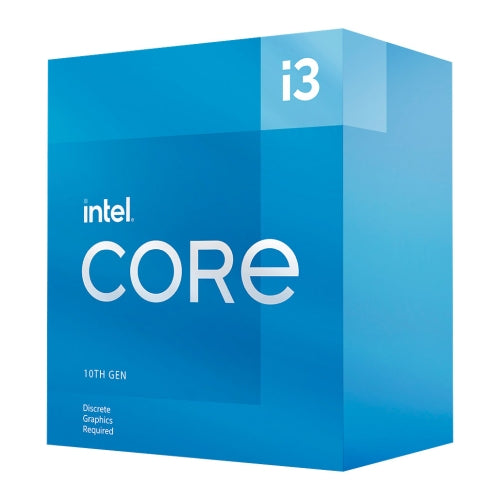 Intel Core I3-10105 CPU, 1200, 3.7 GHz (4.4 Turbo), Quad Core, 65W, 14nm, 6MB Cache, Comet Lake Refresh - PC Gear UK