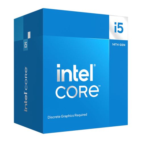 Intel Core i5-14400F CPU, 1700, Up to 4.7GHz, 10-Core, 65W (148W Turbo), 10nm, 20MB Cache, Raptor Lake Refresh, No Graphics - PC Gear UK