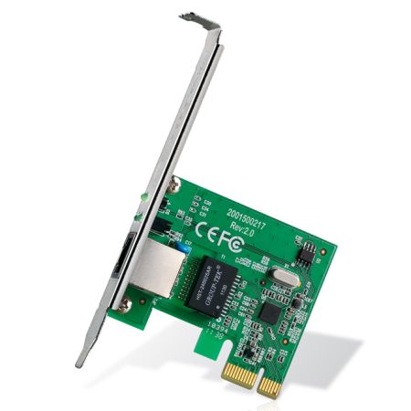 TP-LINK (TG-3468) Gigabit PCI Express Network Adapter (Low Profile Bracket Included) - PC Gear UK
