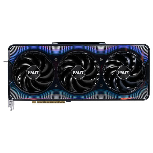 Palit RTX5070 Ti GameRock OC, PCIe5, 16GB DDR7, HDMI, 3 DP, 2512MHz Clock, RGB Lighting, Overclocked - PC Gear UK